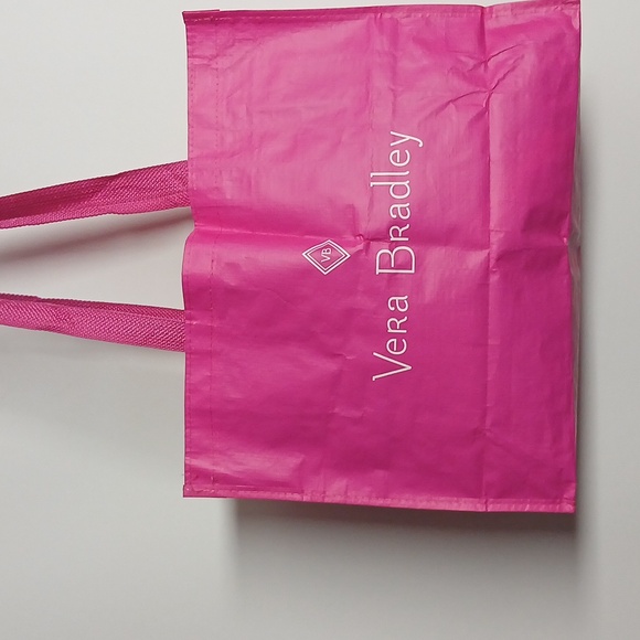 Vera Bradley Vibrant Pink Recyle Tote NWOT Stuffed with Woman NWT Accessories - Picture 5 of 10
